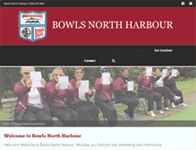 Tablet Screenshot of bowlsnorthharbour.com
